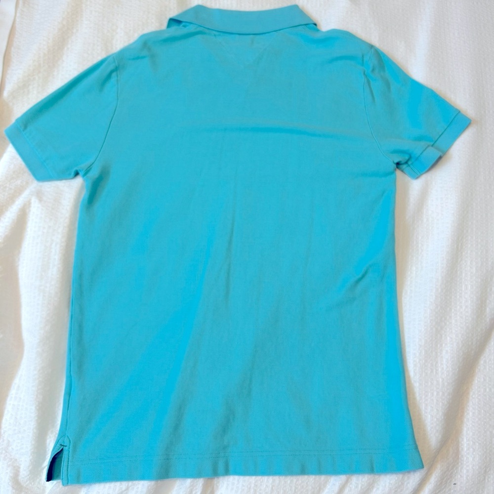 Tommy Hilfiger Men’s Slim Fit Polo Shirt (Medium) - Picture 4 of 4